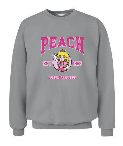 Classic Mario Princess Peach 2-Side Printed Graphic Shirt