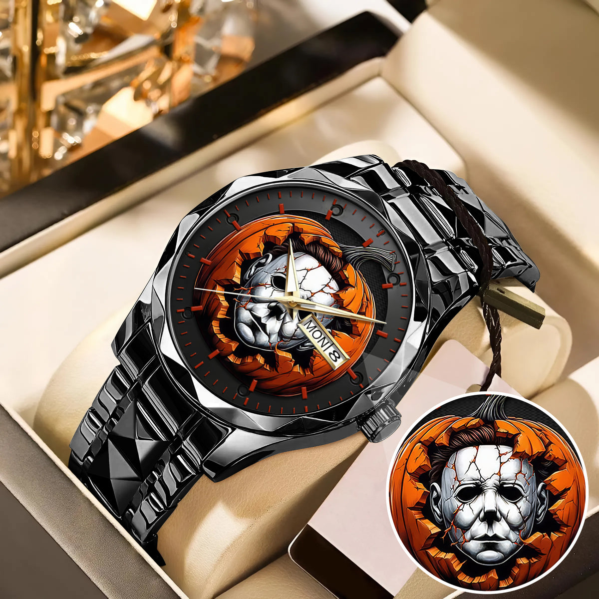 Halloween Horror Movies Personalized Quartz Watch