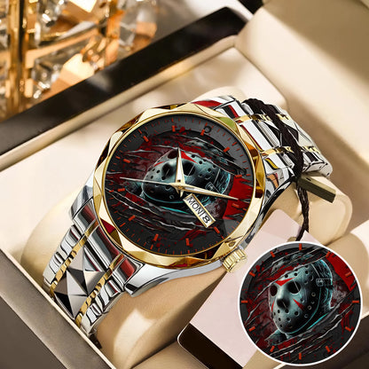 Halloween Horror Movies Personalized Quartz Watch