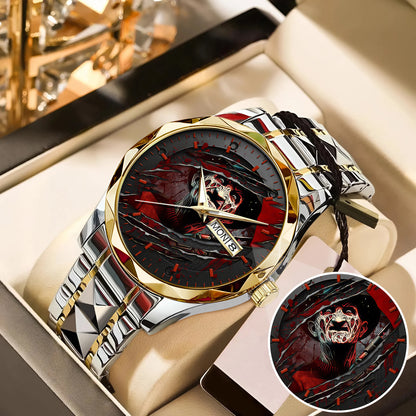 Halloween Horror Movies Personalized Quartz Watch
