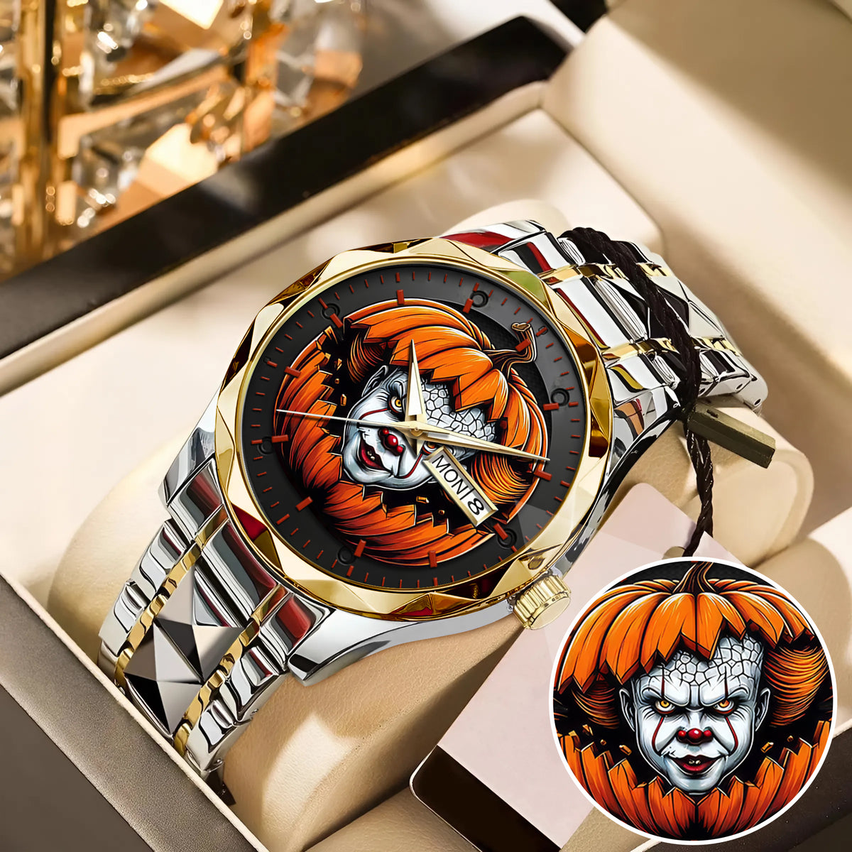 Halloween Horror Movies Personalized Quartz Watch