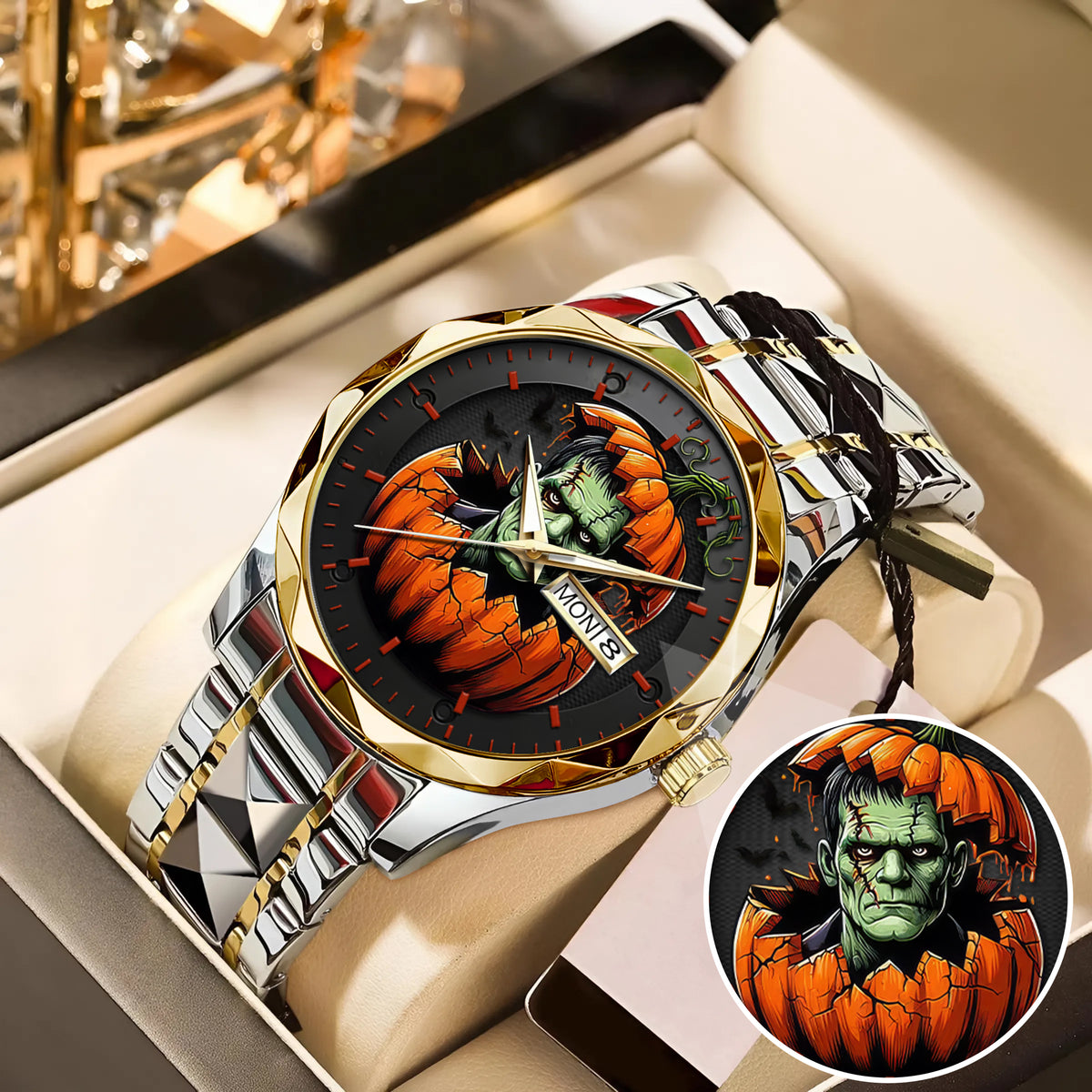 Halloween Horror Movies Personalized Quartz Watch
