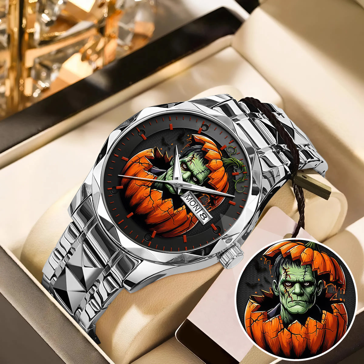 Halloween Horror Movies Personalized Quartz Watch