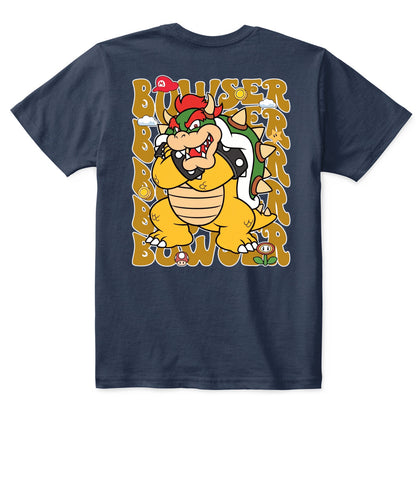 Classic Mario Browser 2-Side Printed Graphic Shirt