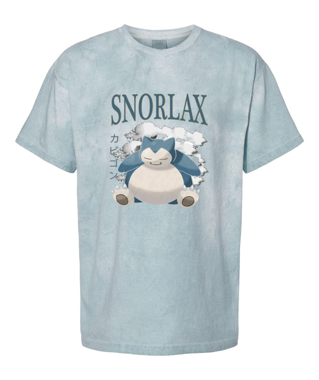 PKM Snorlax Printed Graphic Sweatshirt T-Shirt