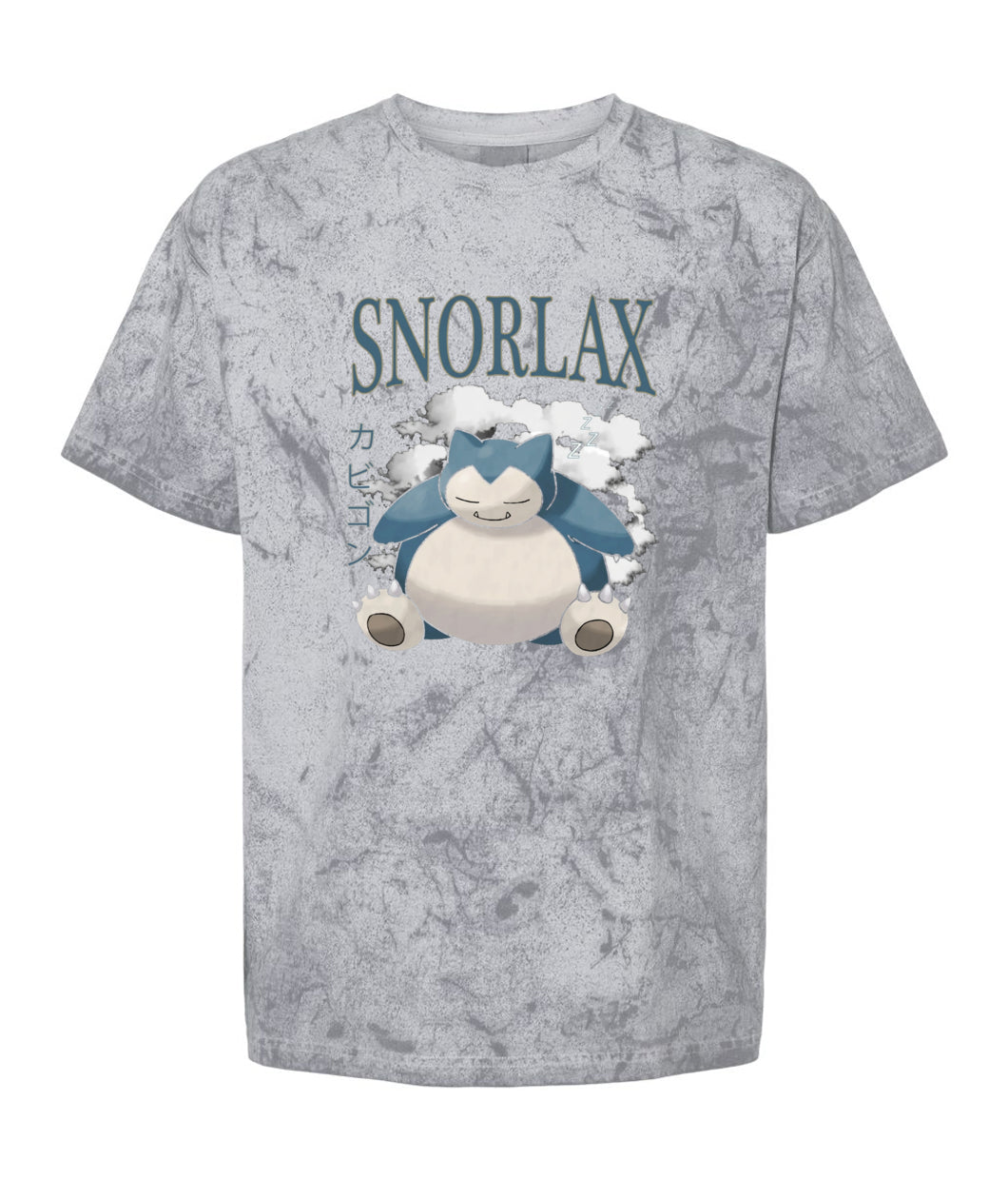 PKM Snorlax Printed Graphic Sweatshirt T-Shirt