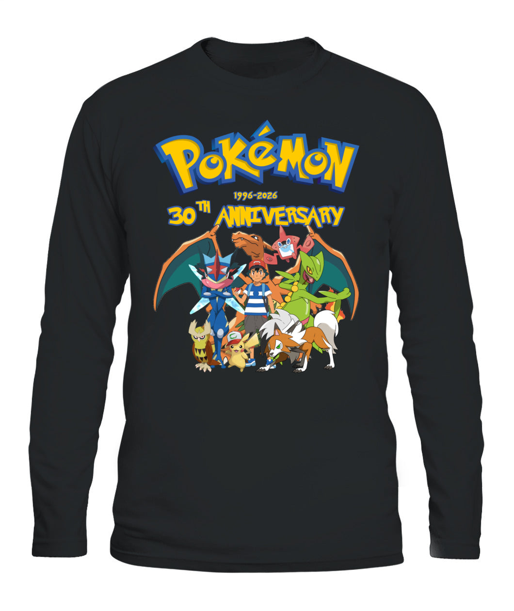 PKM 30th Anniversary Printed Graphic Sweatshirt T-Shirt