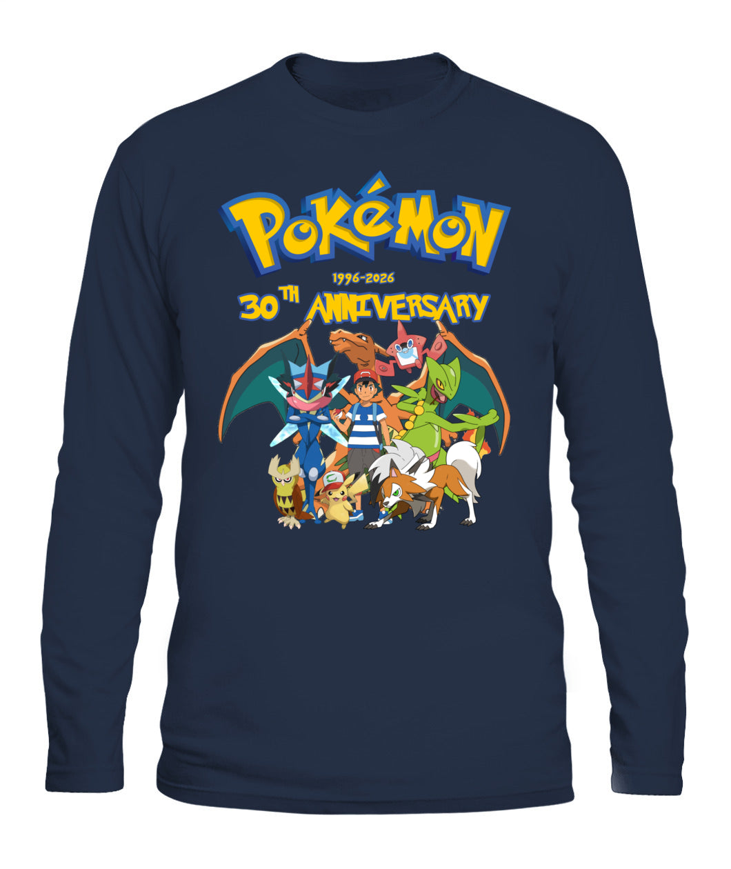 PKM 30th Anniversary Printed Graphic Sweatshirt T-Shirt