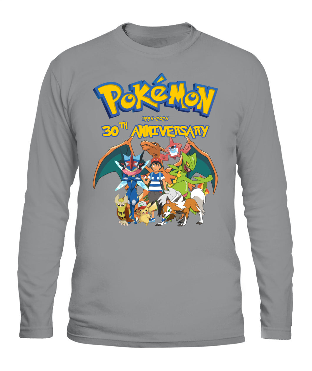 PKM 30th Anniversary Printed Graphic Sweatshirt T-Shirt