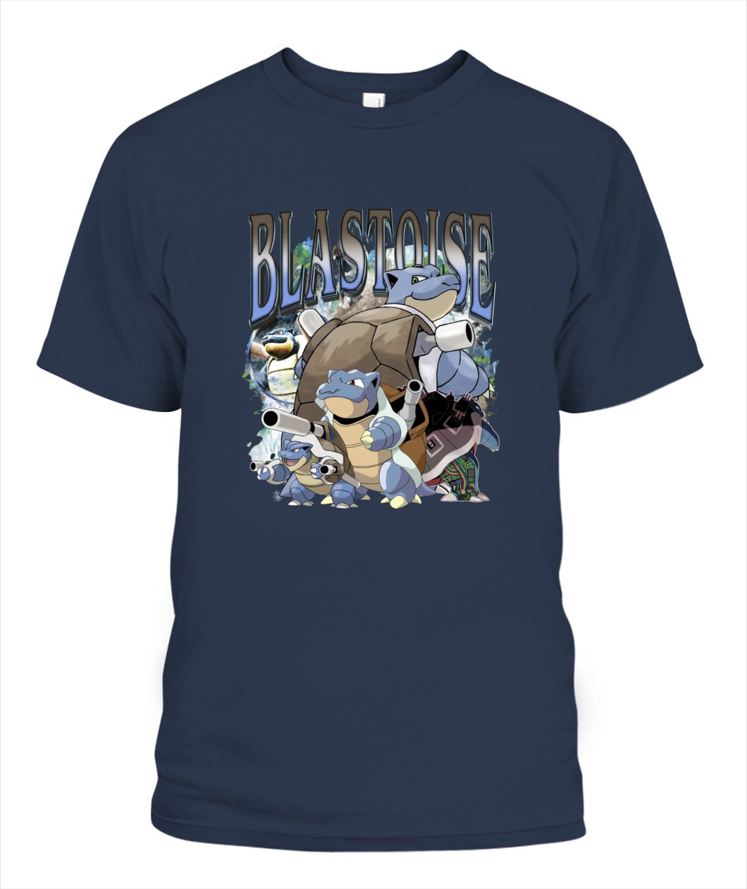 PKM Blastoise Printed Graphic Sweatshirt T-Shirt