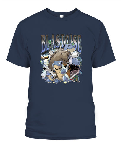 PKM Blastoise Printed Graphic Sweatshirt T-Shirt