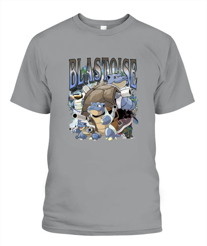 PKM Blastoise Printed Graphic Sweatshirt T-Shirt
