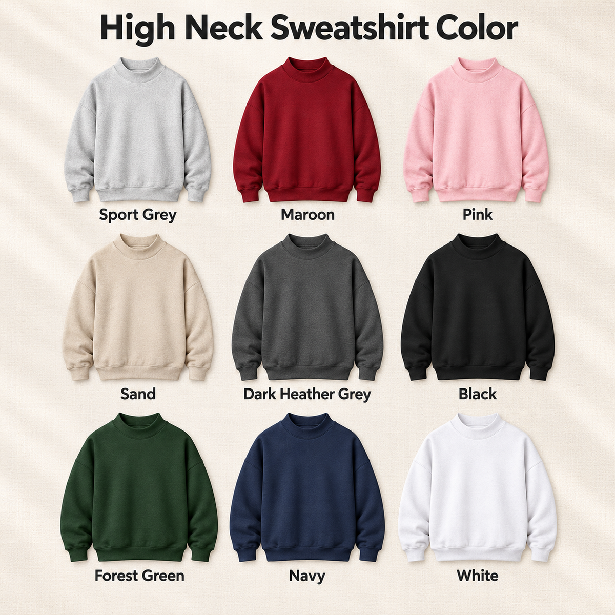 Personalized Embroidered Mom Custom Message On Neck Sweatshirt, Quarter-Zip Sweatshirt