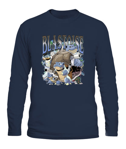 PKM Blastoise Printed Graphic Sweatshirt T-Shirt