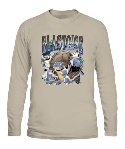 PKM Blastoise Printed Graphic Sweatshirt T-Shirt