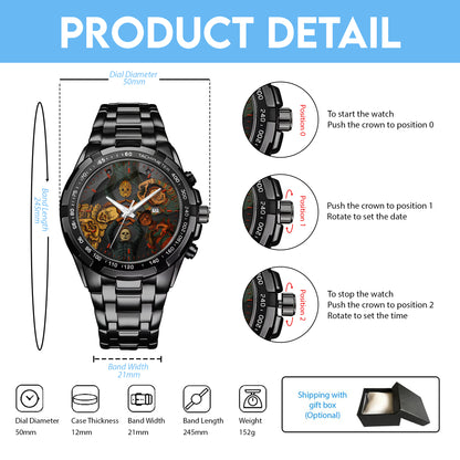 Halloween Horror Movies Personalized Quartz Watch