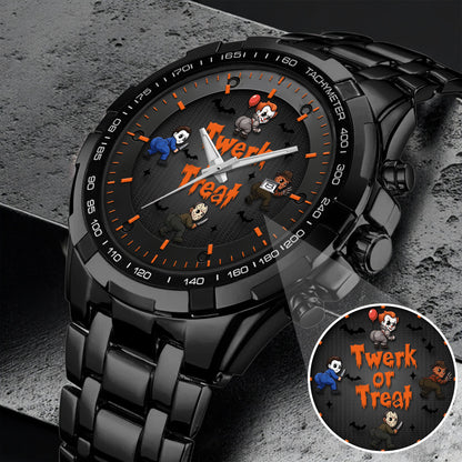 Halloween Horror Movies Twerk Or Treat Personalized Quartz Watch