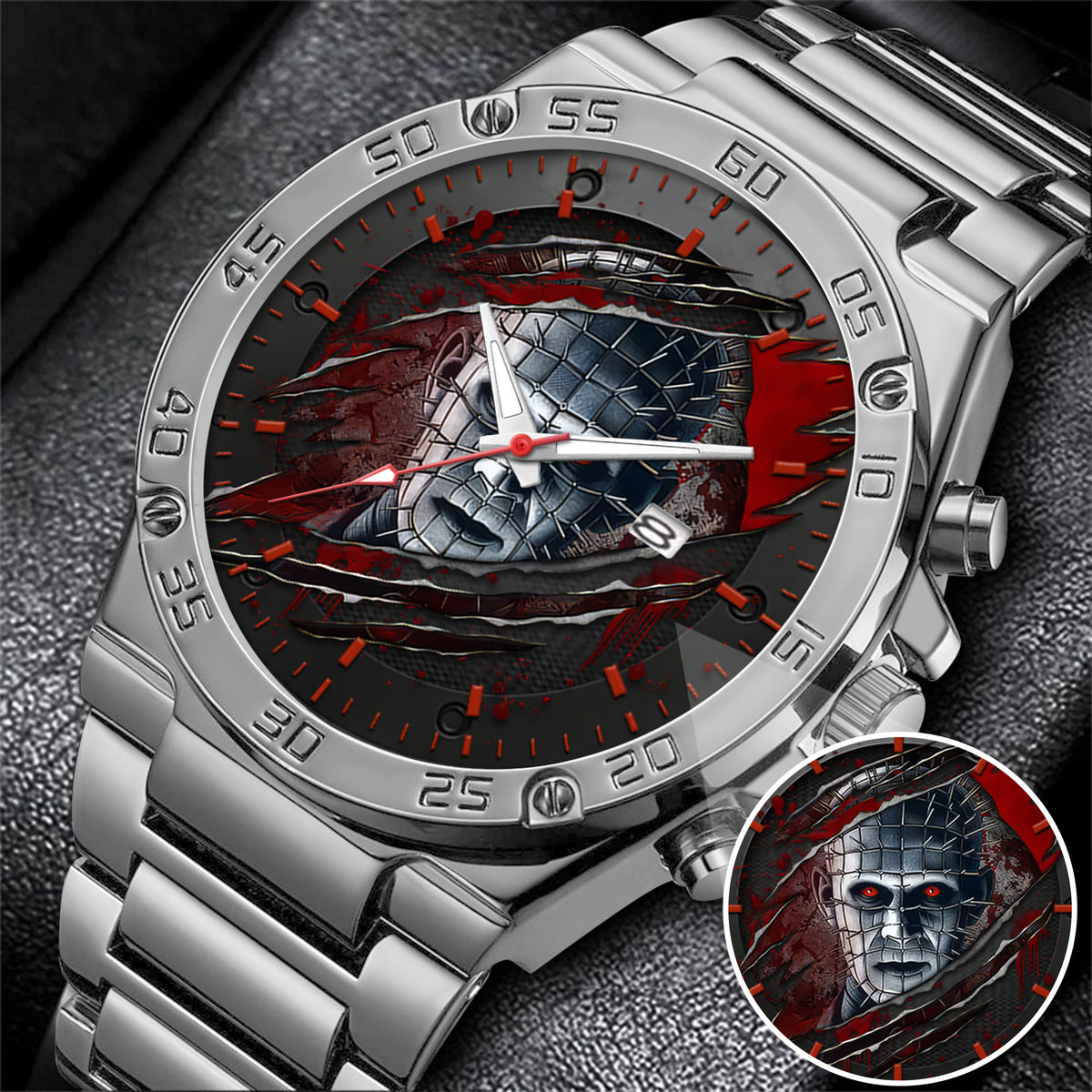 Halloween Horror Movies Personalized Quartz Watch