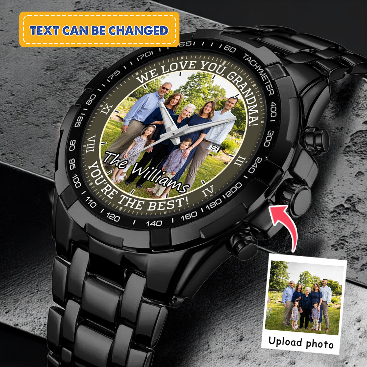 The Best Family Personalized Photo Watch