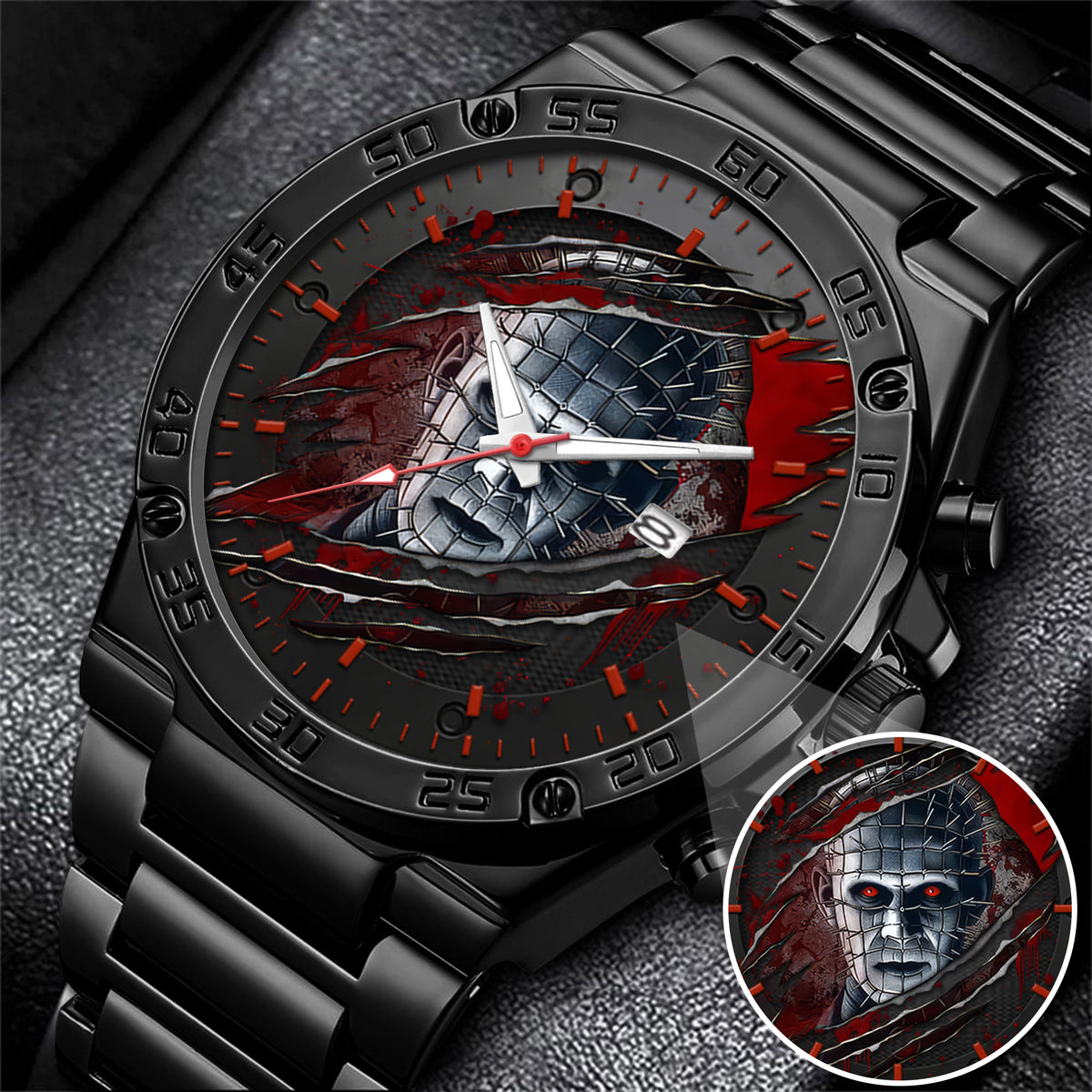 Halloween Horror Movies Personalized Quartz Watch
