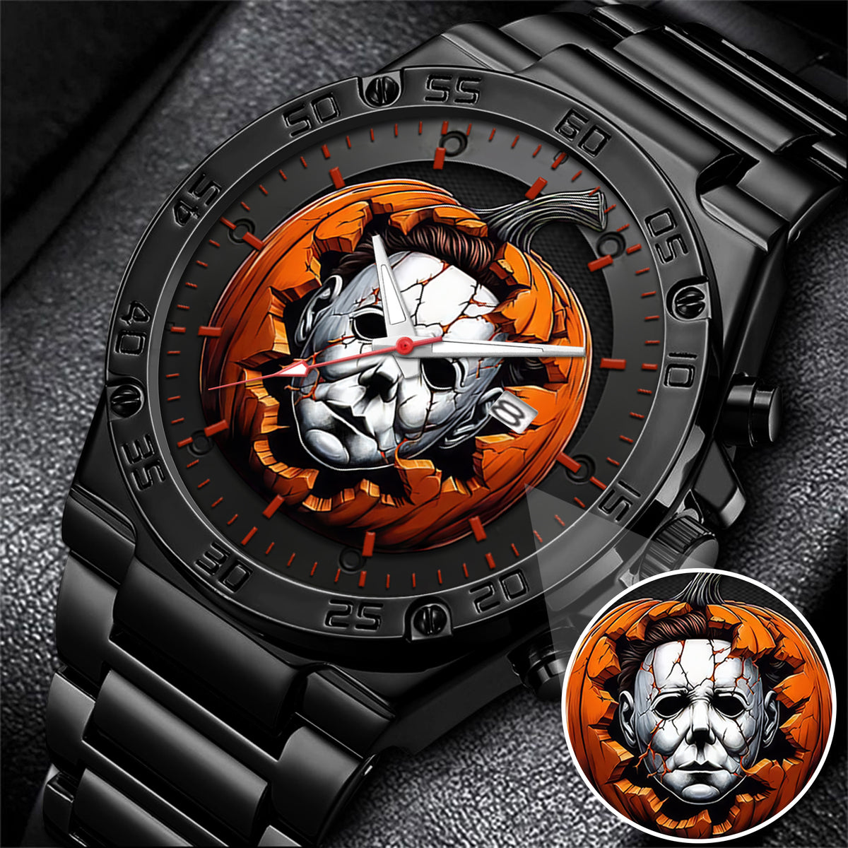 Halloween Horror Movies Personalized Quartz Watch