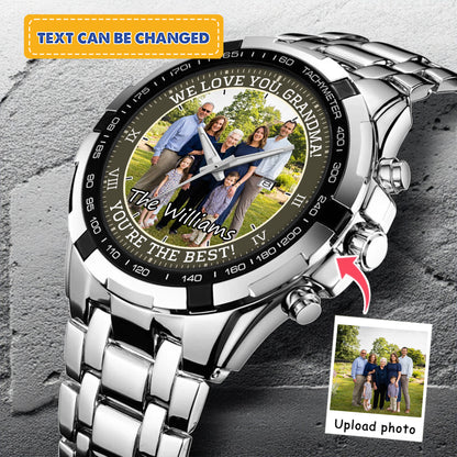 The Best Family Personalized Photo Watch