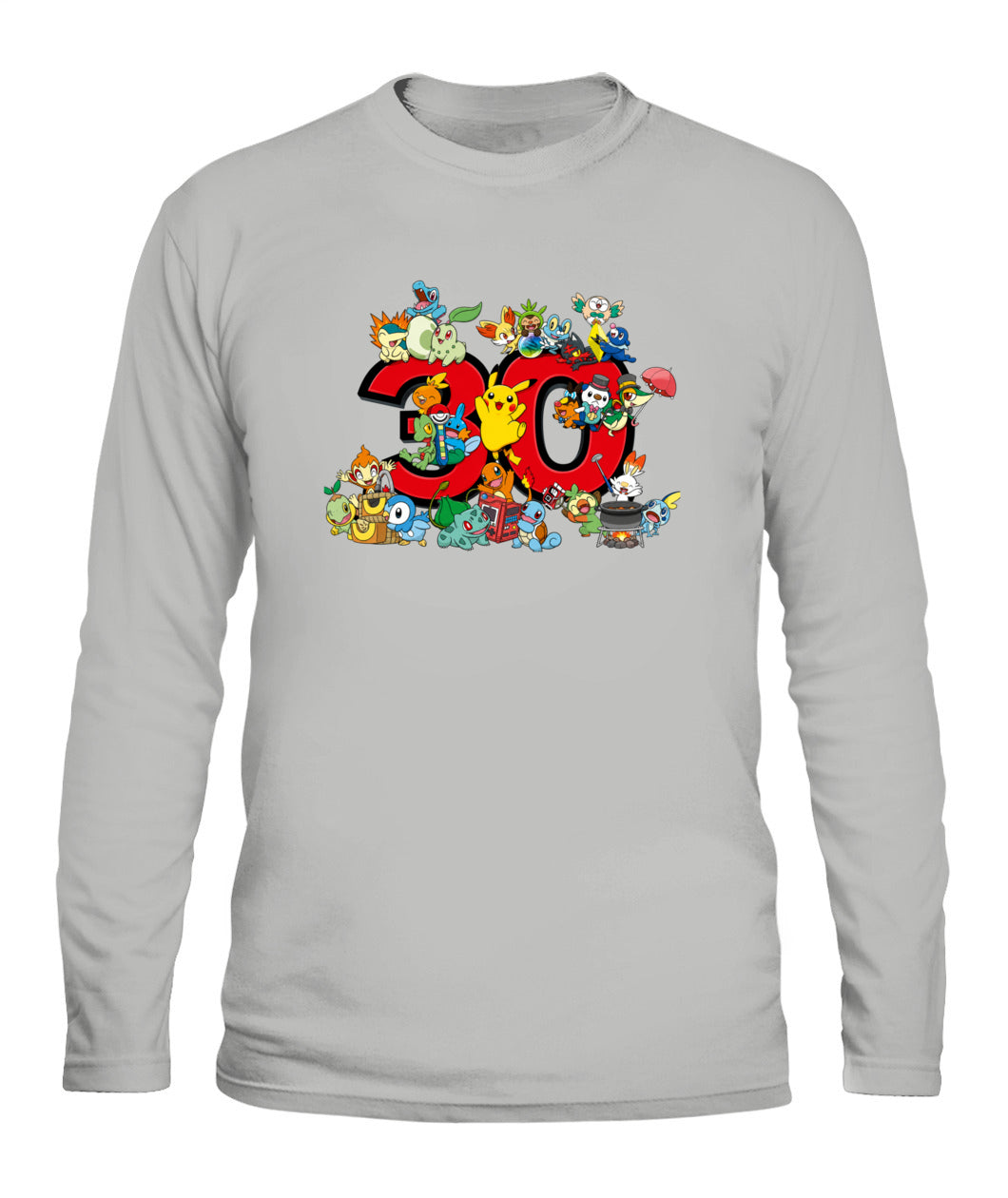 PKM 30th Anniversary Printed Graphic Sweatshirt T-Shirt
