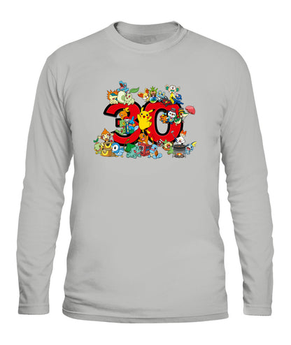 PKM 30th Anniversary Printed Graphic Sweatshirt T-Shirt