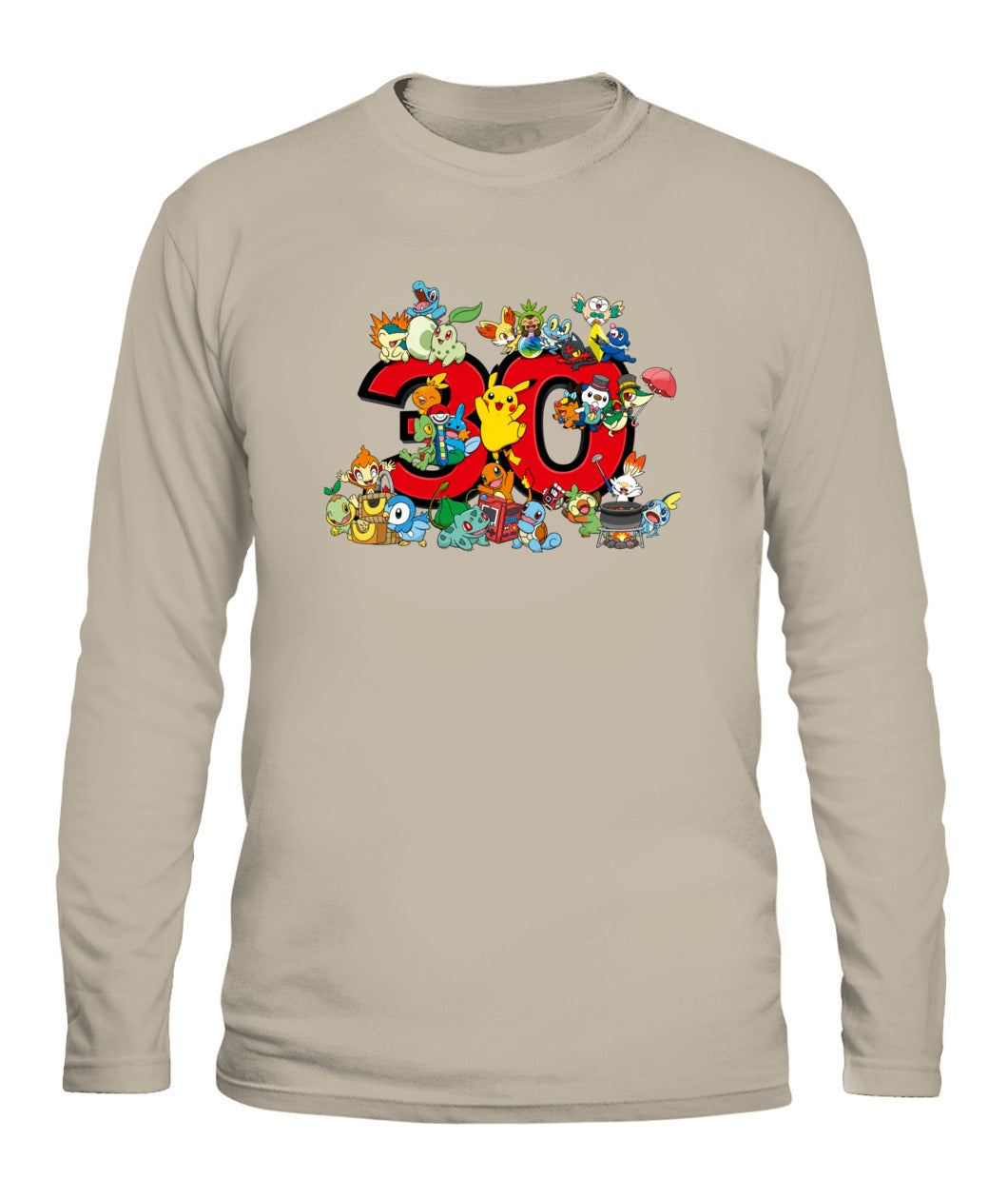 PKM 30th Anniversary Printed Graphic Sweatshirt T-Shirt
