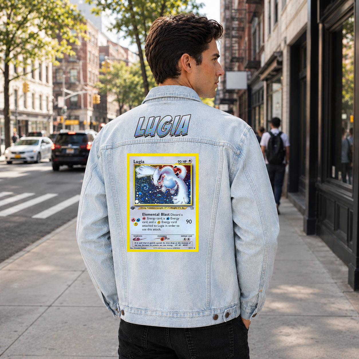 PKM Lugia Custom Lightweight Denim Jacket