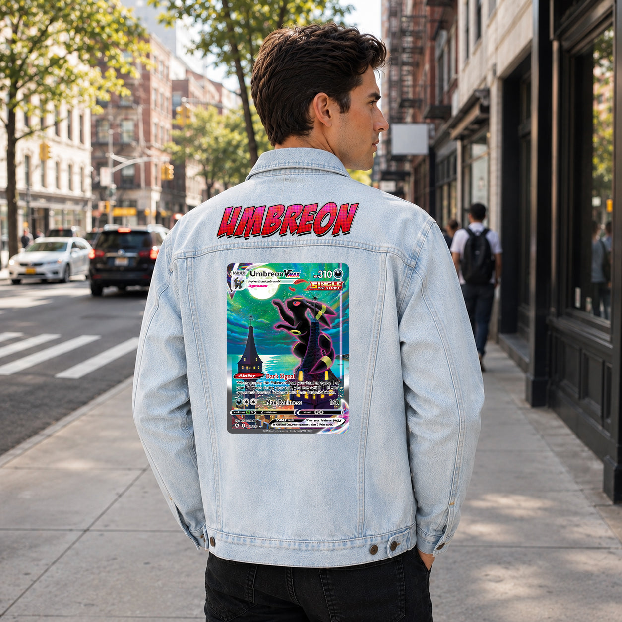 PKM Umbreon Lightweight Denim Jacket