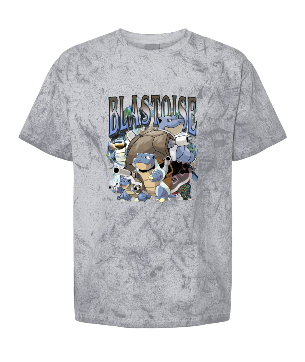 PKM Blastoise Printed Graphic Sweatshirt T-Shirt