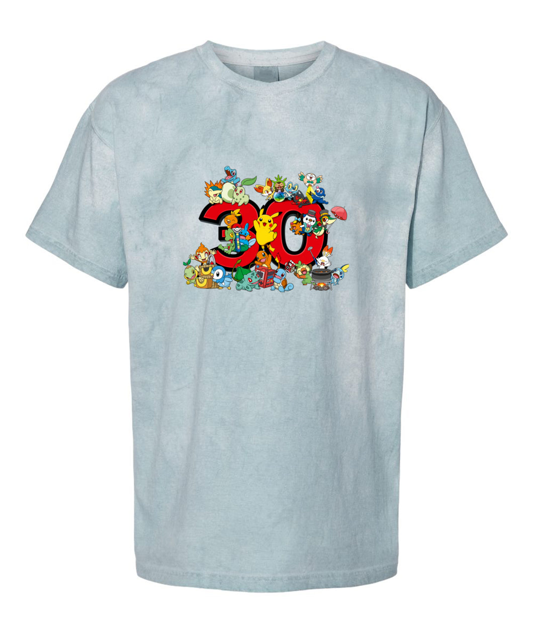 PKM 30th Anniversary Printed Graphic Sweatshirt T-Shirt