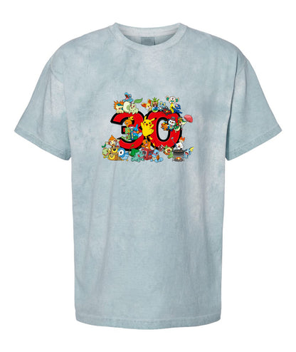 PKM 30th Anniversary Printed Graphic Sweatshirt T-Shirt