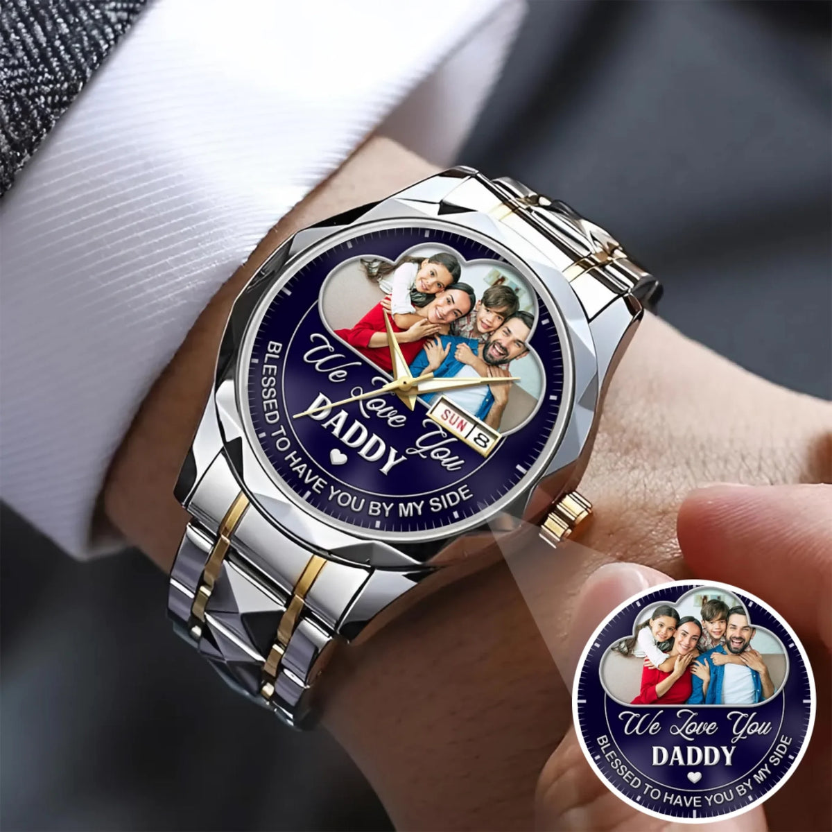Mockup Alloy Luxury Quartz Watch copy