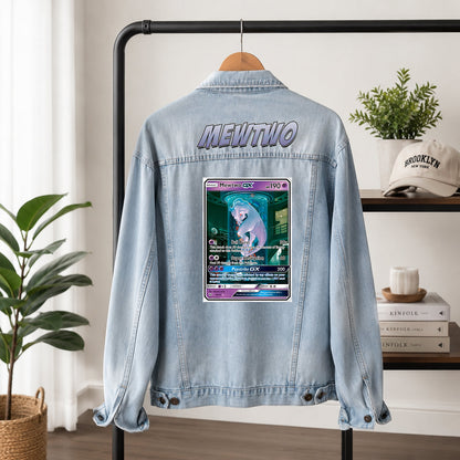 PKM Mewtwo Custom Lightweight Denim Jacket