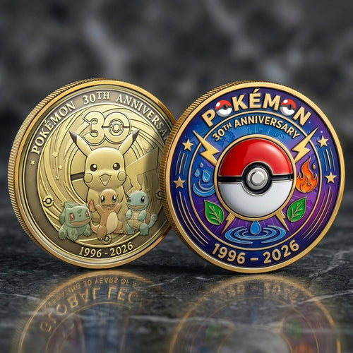 Pokémon 30th Anniversary Printed Commemorative Coin
