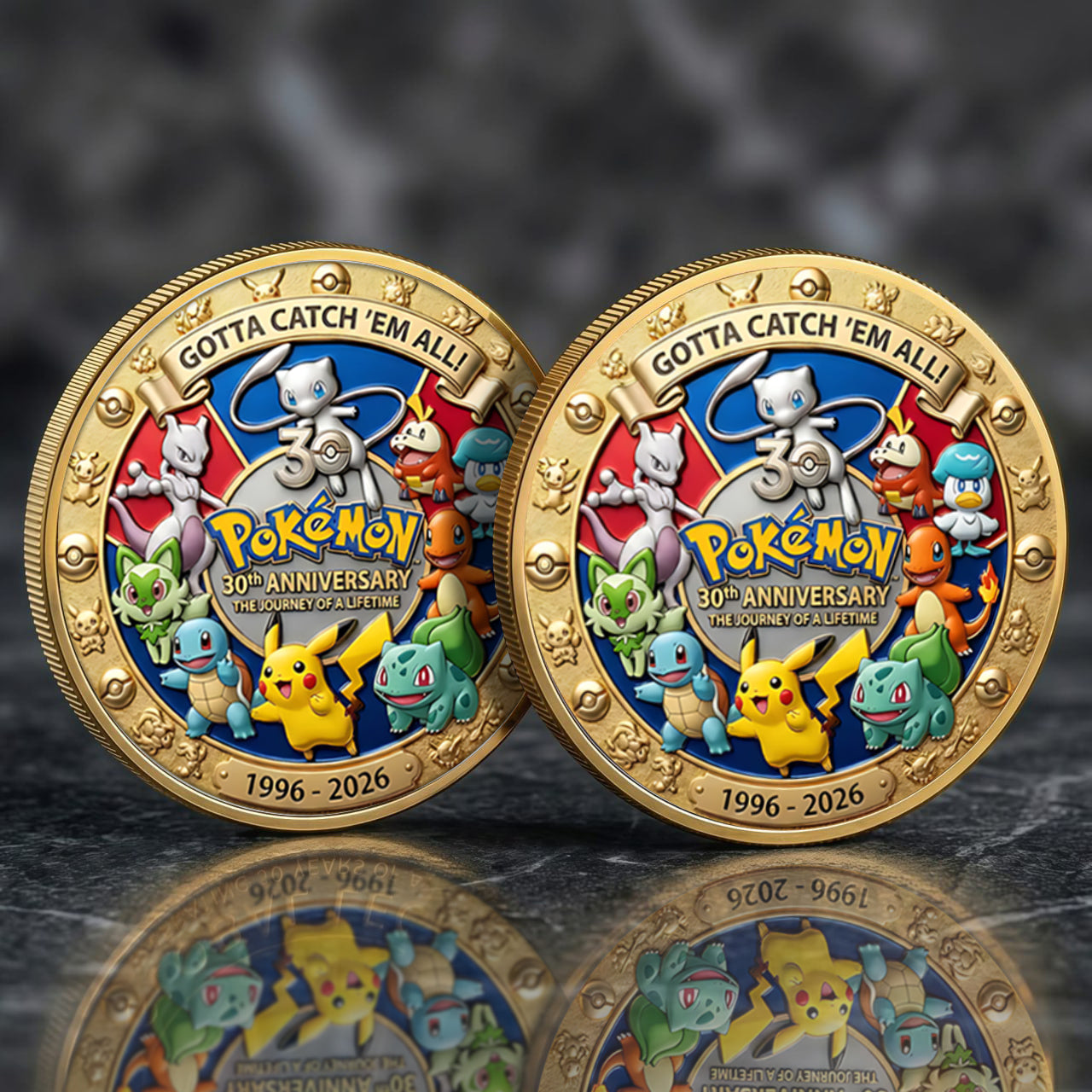 30th Anniversary PKM Printed Commemorative Coin