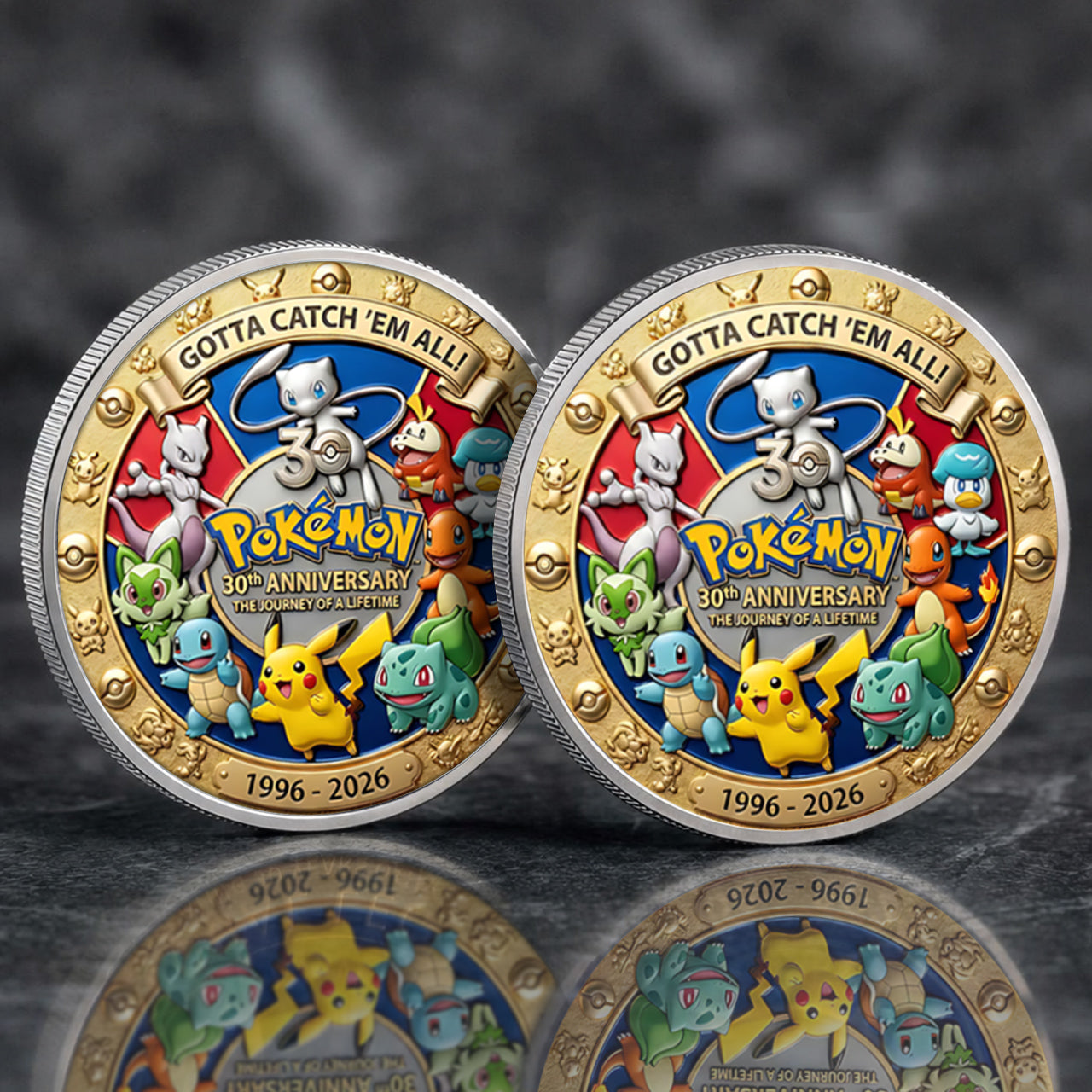 30th Anniversary PKM Printed Commemorative Coin