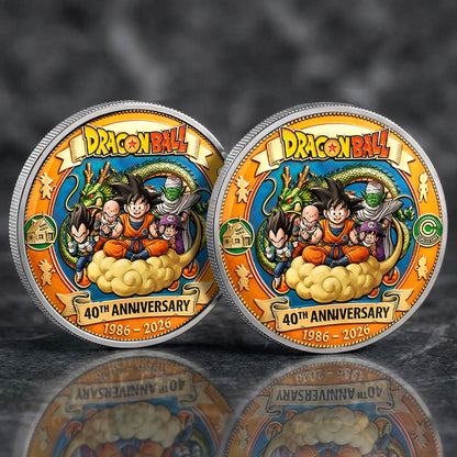 Dragon Ball 40th Anniversary Printed Commemorative Coin
