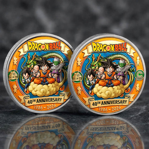 Dragon Ball 40th Anniversary Printed Commemorative Coin