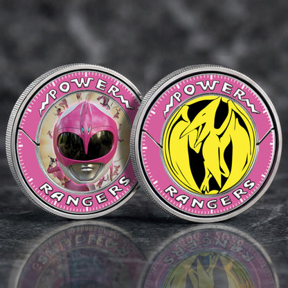 Mighty Morphin Power Rangers Pterodactyl Printed Commemorative Coin