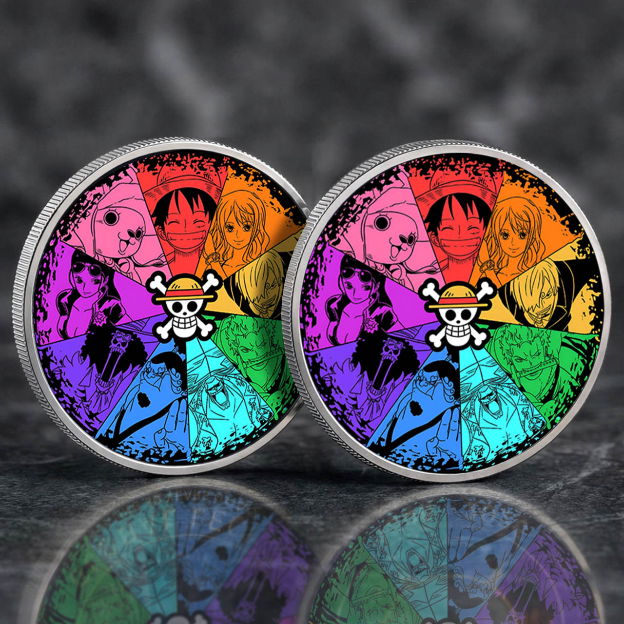 One Piece Printed Commemorative Coin