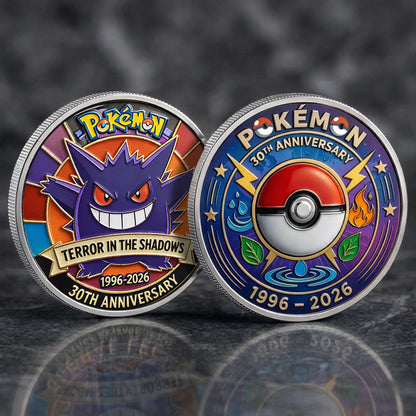Poke 30th Anniversary Gengar Collector Edition Printed Coin