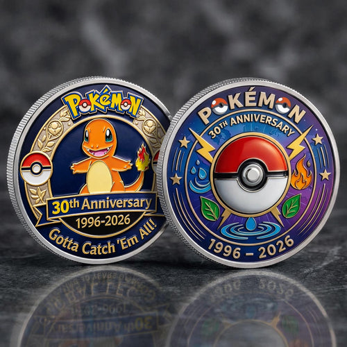 Poke 30th Anniversary Charmander Collector Edition Printed Coin