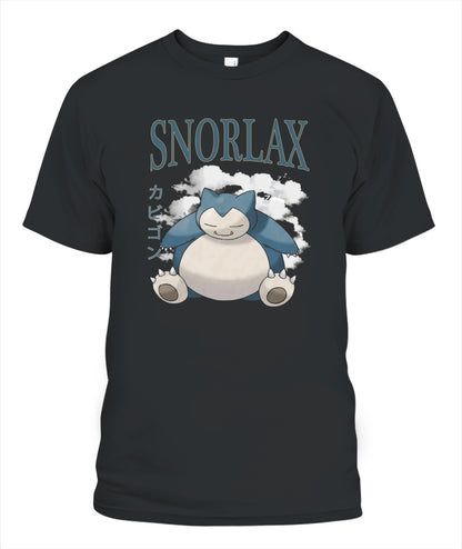 PKM Snorlax Printed Graphic Sweatshirt T-Shirt
