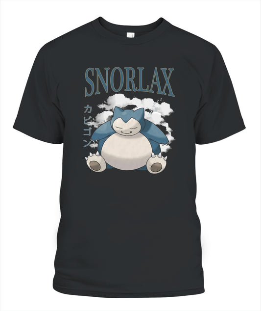 PKM Snorlax Printed Graphic Sweatshirt T-Shirt