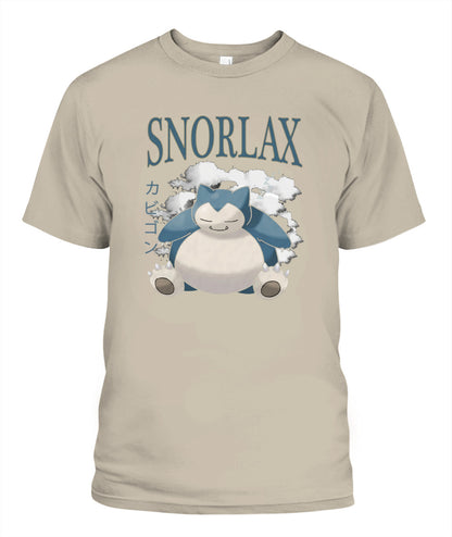 PKM Snorlax Printed Graphic Sweatshirt T-Shirt