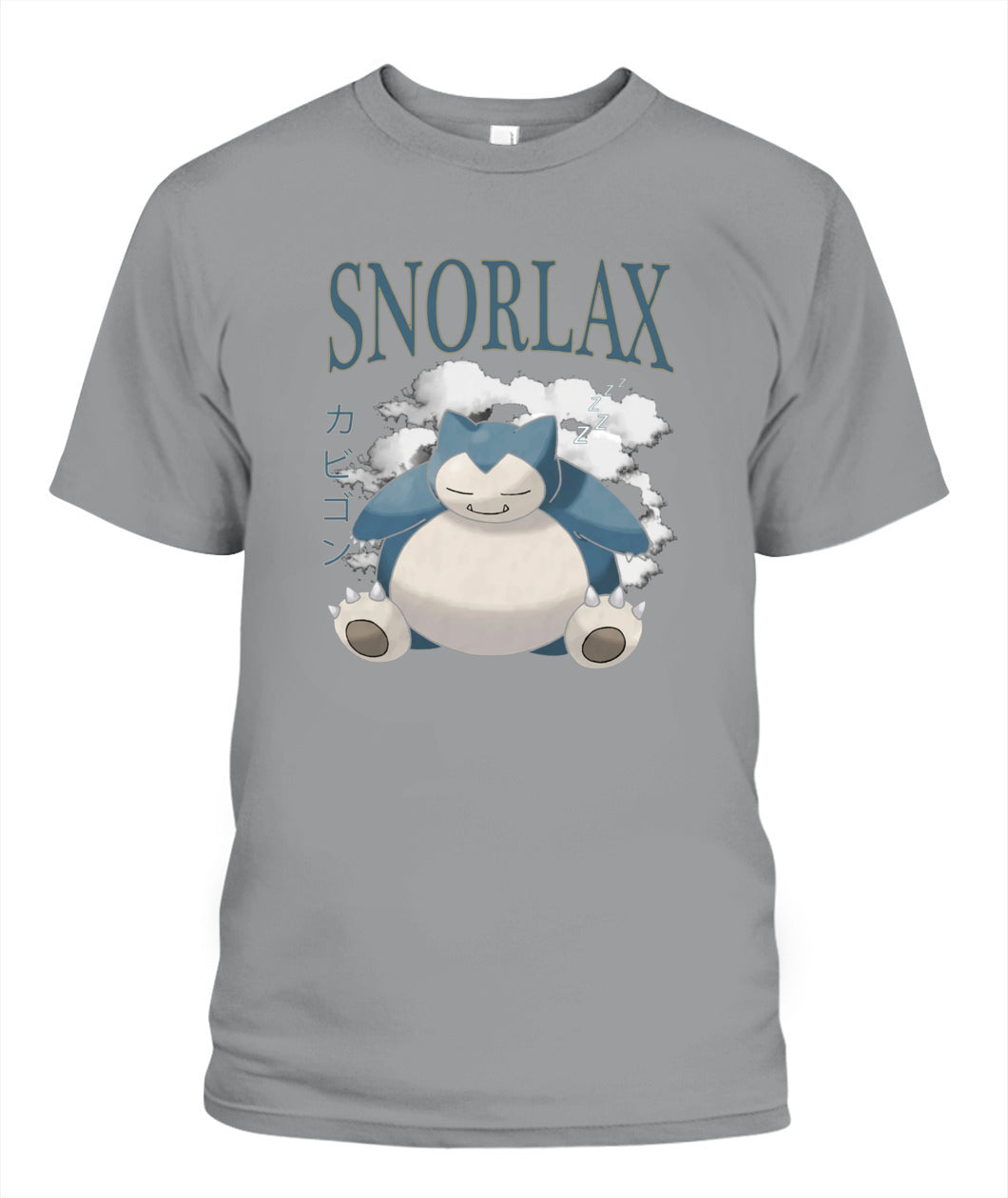 PKM Snorlax Printed Graphic Sweatshirt T-Shirt