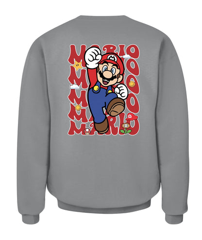 Classic Mario Action 2-Side Printed Graphic Shirt